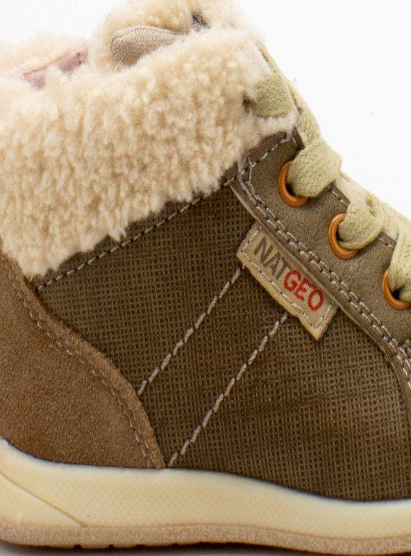 BOTIN CASUAL NIÑA NATGEO M440-50  (20-26)  | Cafe |-4
