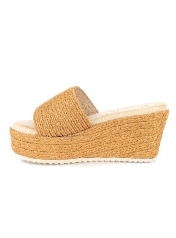 Sandalia Agua de Coco Lis Camel-6