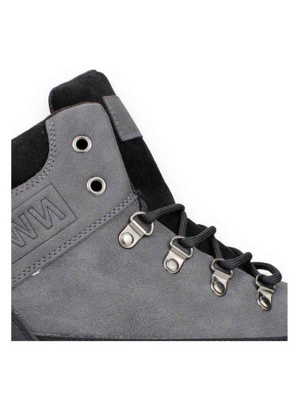 Botín New Walk Outdoor Bitono Gris-3