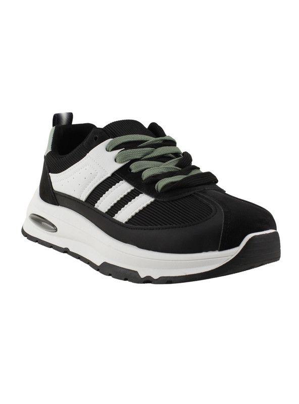 Zapatillas New Walk Urbana Retro Negra-1