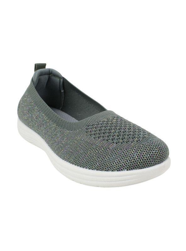 Zapatilla New Walk Slip On Confort Verde-2