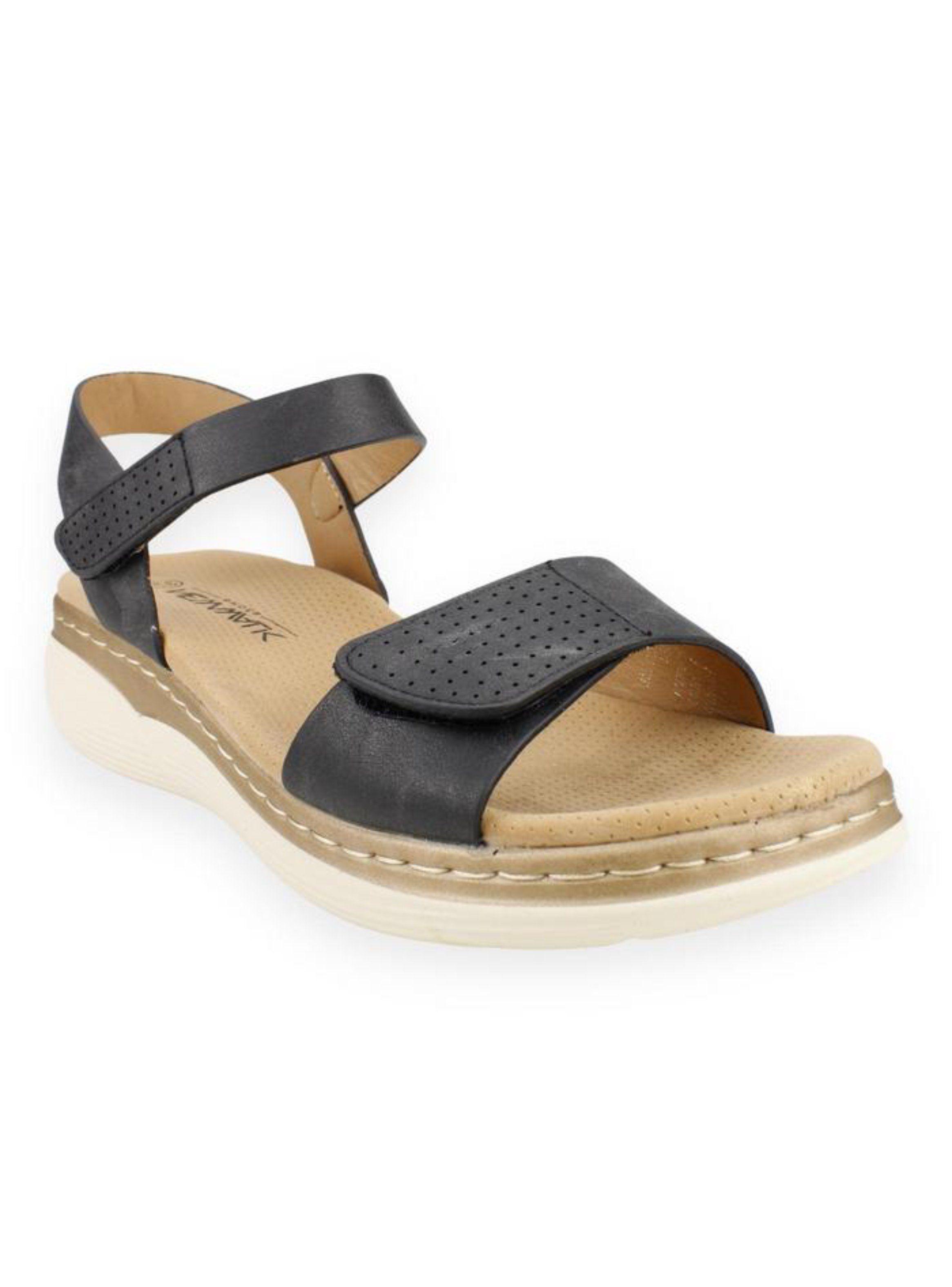 Sandalia New Walk Casual Negra-1