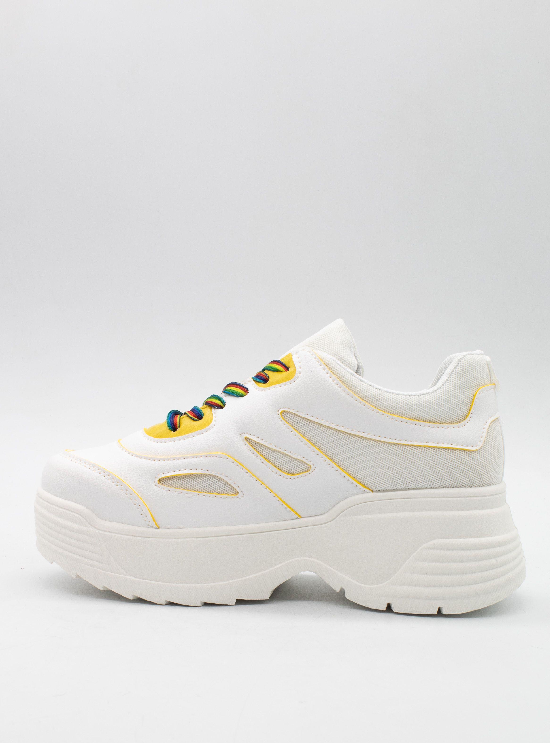 Zapatilla New Walk Multicolor Amarillo-2