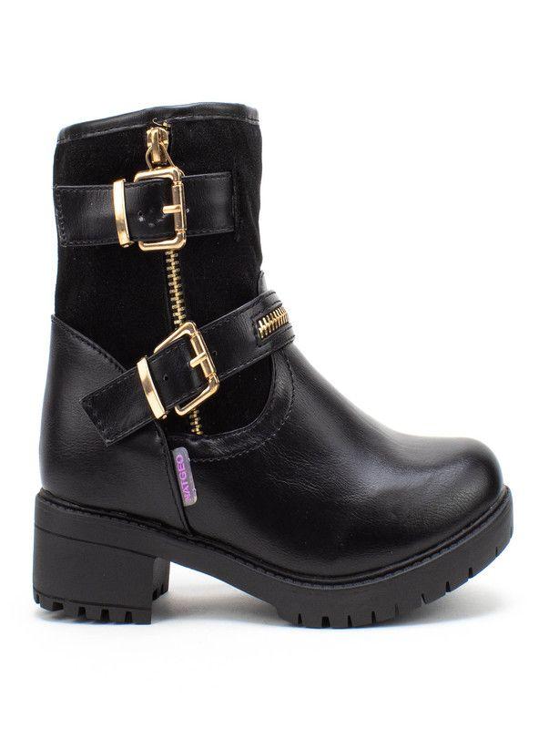 BOTIN NIÑA NATGEO 198-051-90  ( 28-35 )  | Negro |-1