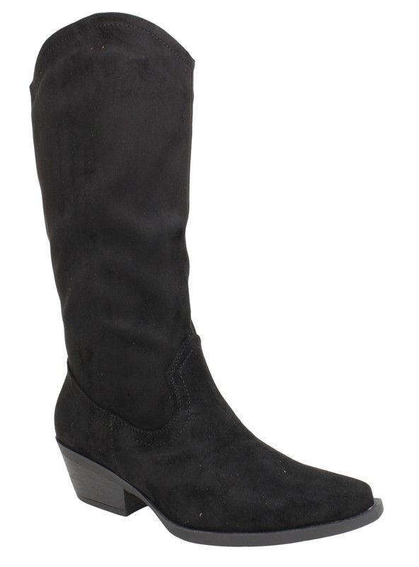 Bota Agua de Coco Vaquera Convertible Negra-3