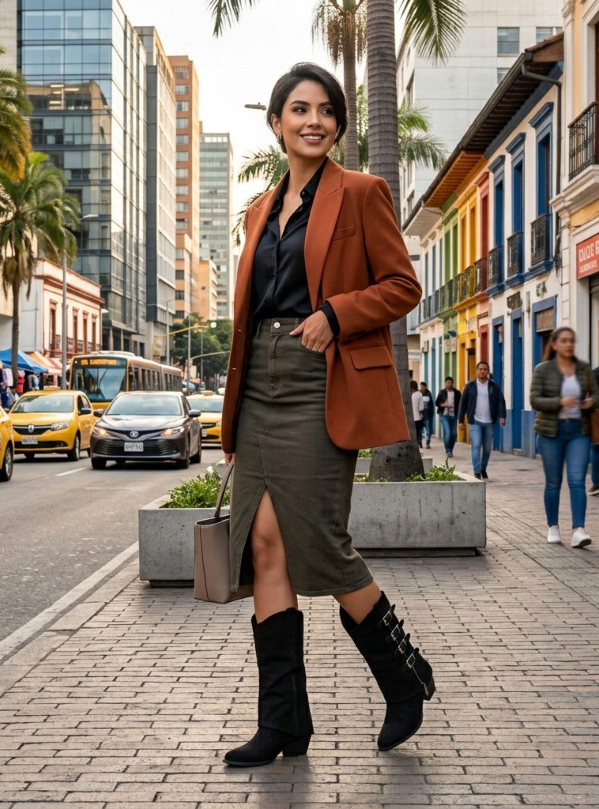 Bota Agua de Coco Vaquera Convertible Negra-1