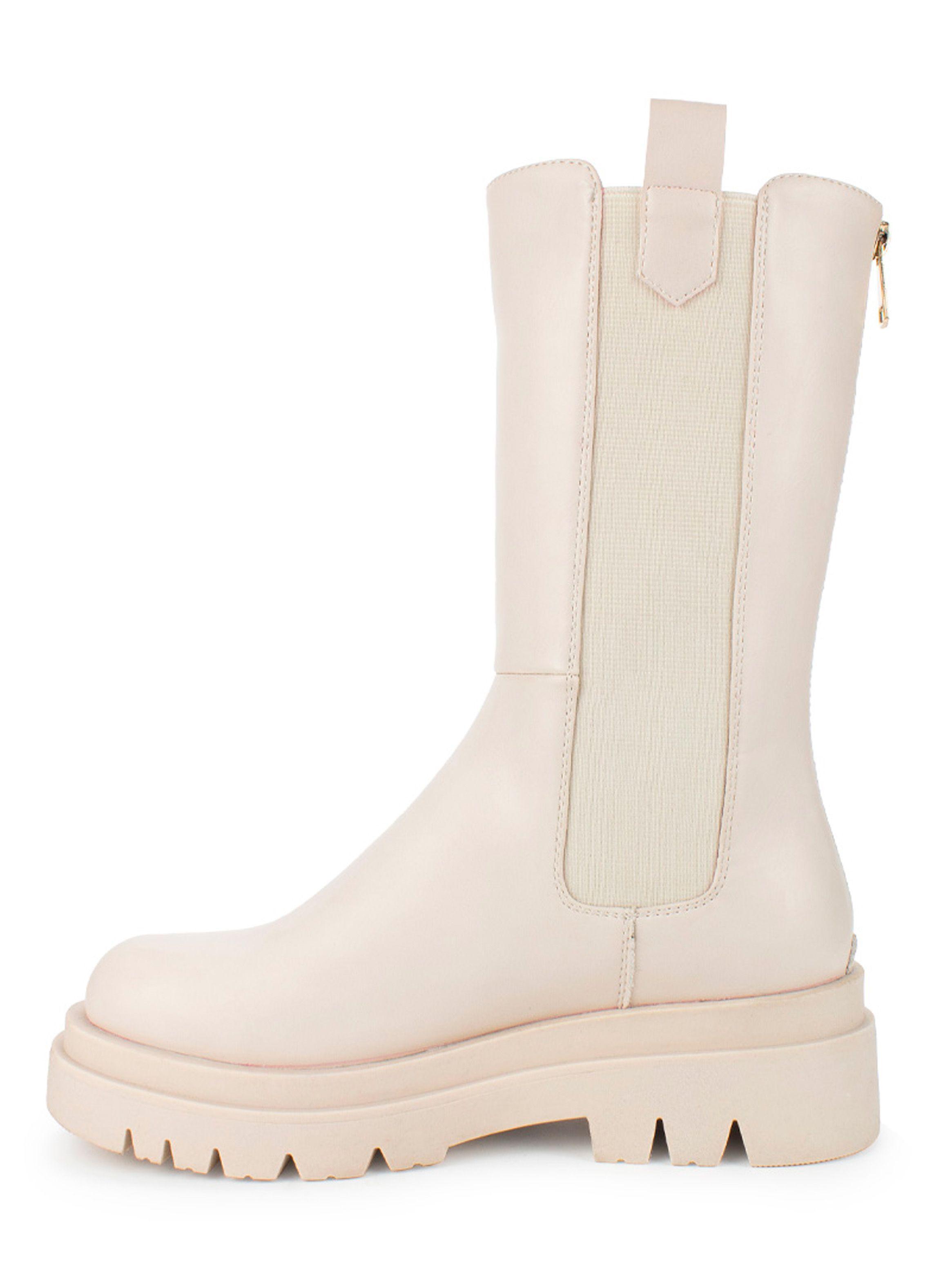 Bota Mujer Casual New Walk Beige (20210621-D0)-2