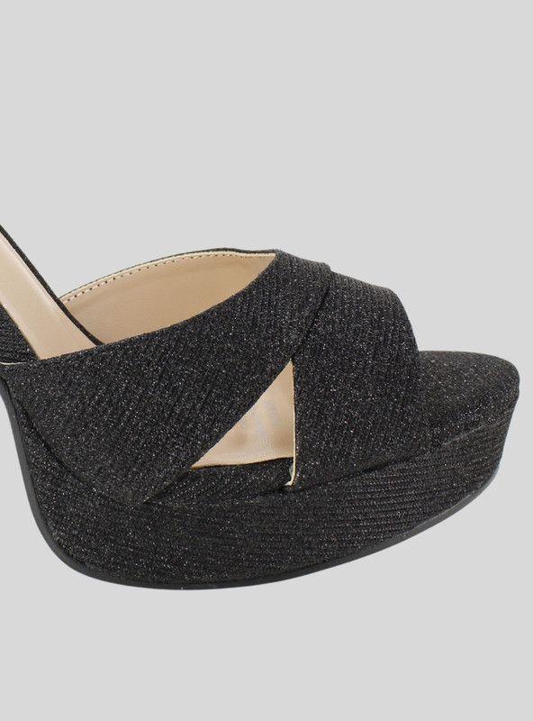 Sandalia New Walk Brillos Negra-3