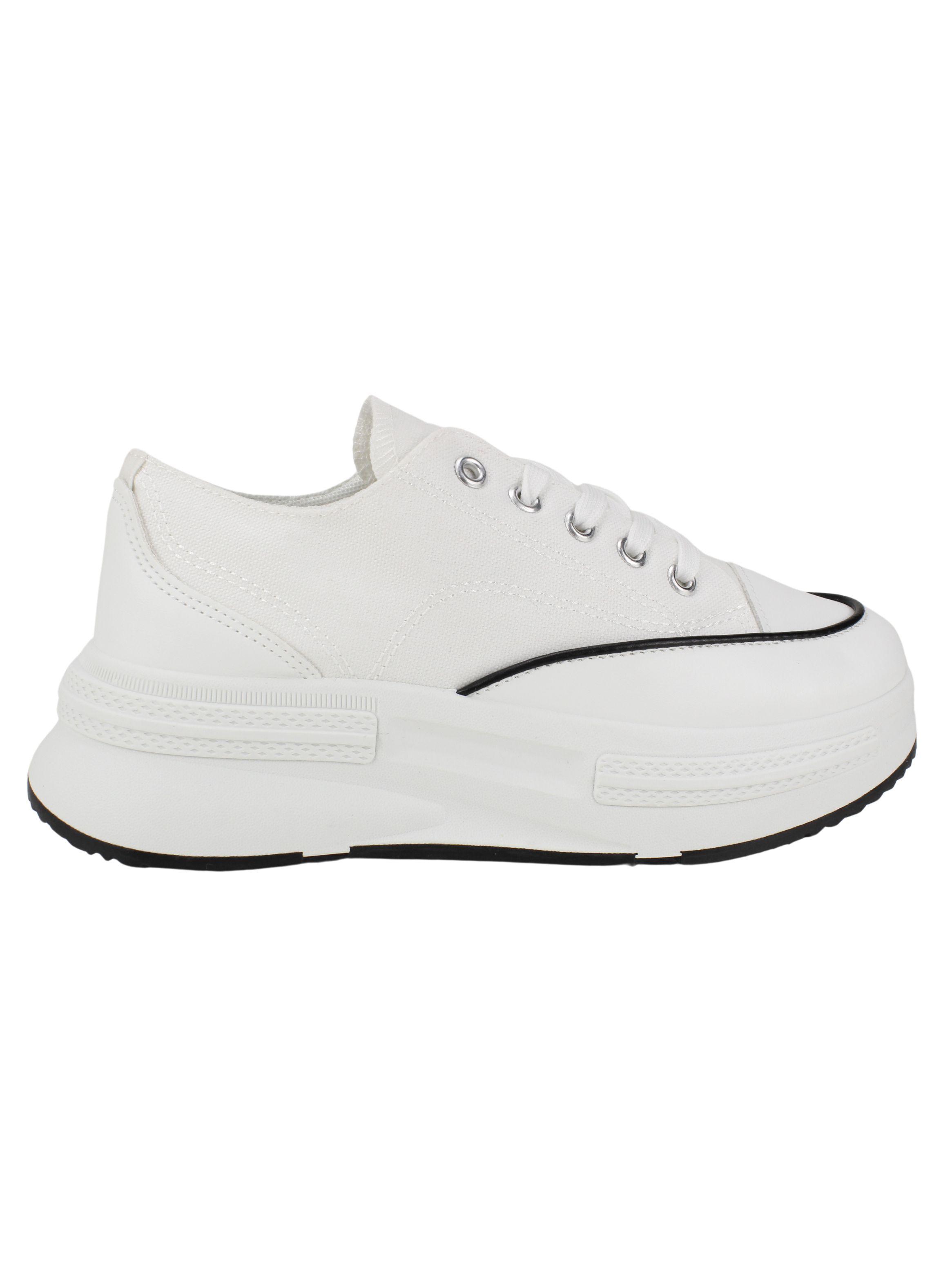 Zapatilla Agua de Coco Lona Alba Blanca-0