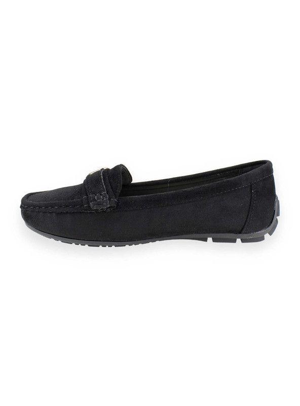 Mocasín New Walk Broche Negro-2