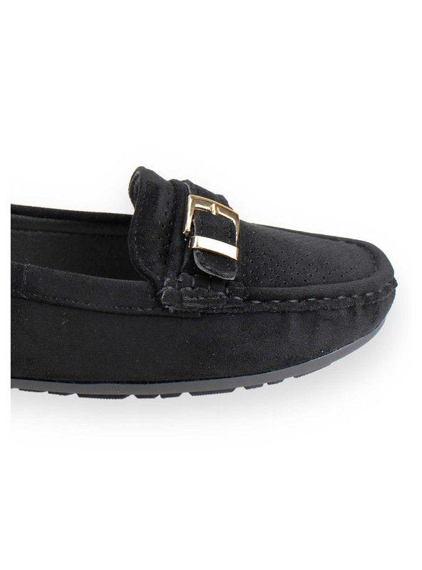 Mocasín New Walk Broche Negro-3