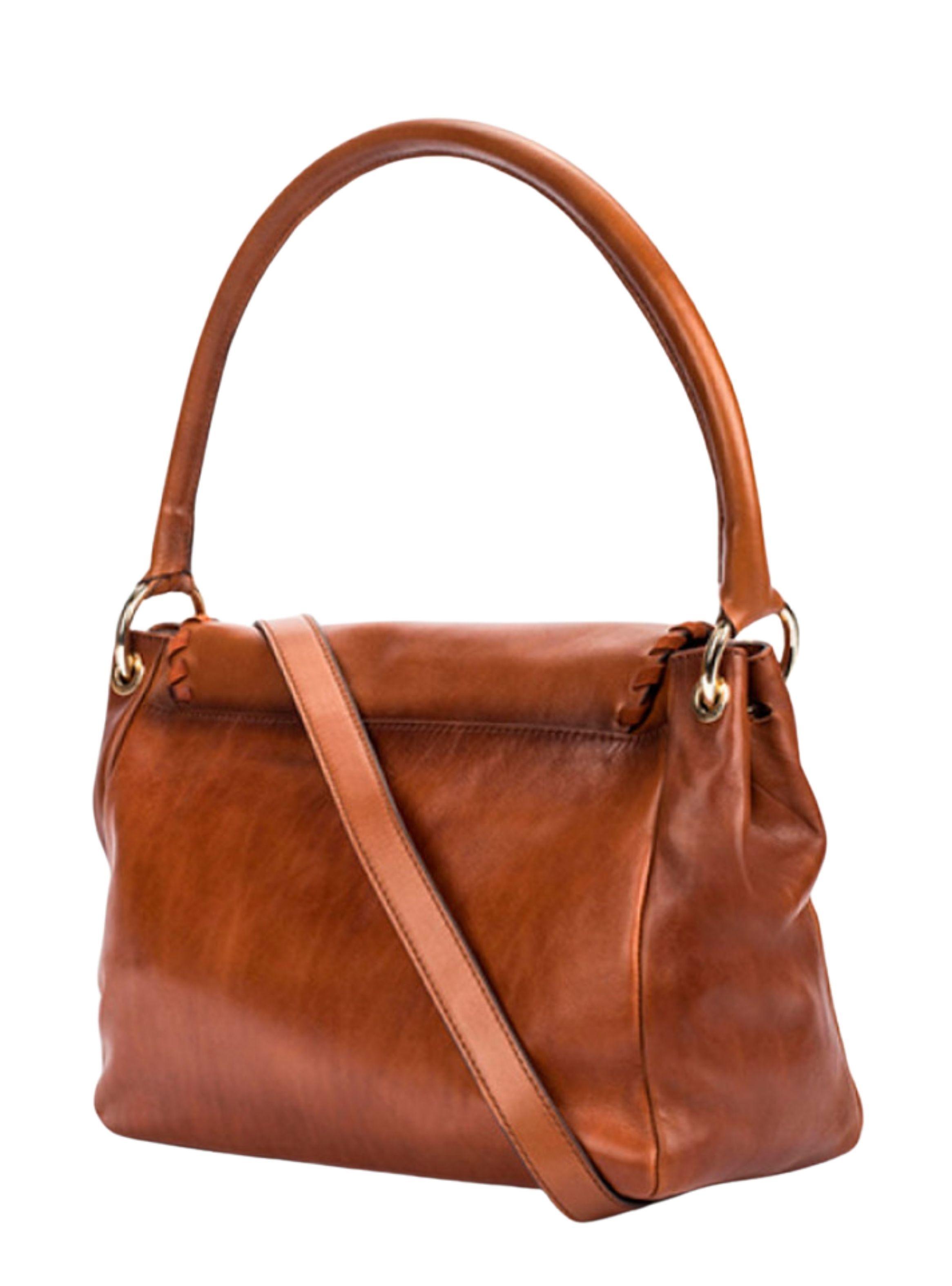 Cartera Pikolinos Cuero Camel-2