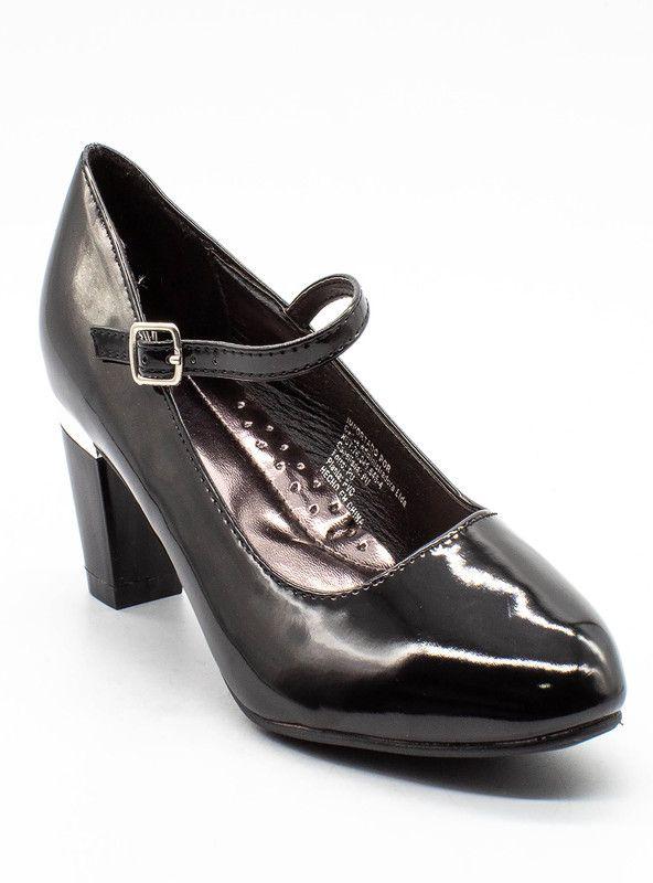 ZAPATO MUJER TRABAJO FORMAL NEW WALK K07601-90 | Negro |-0