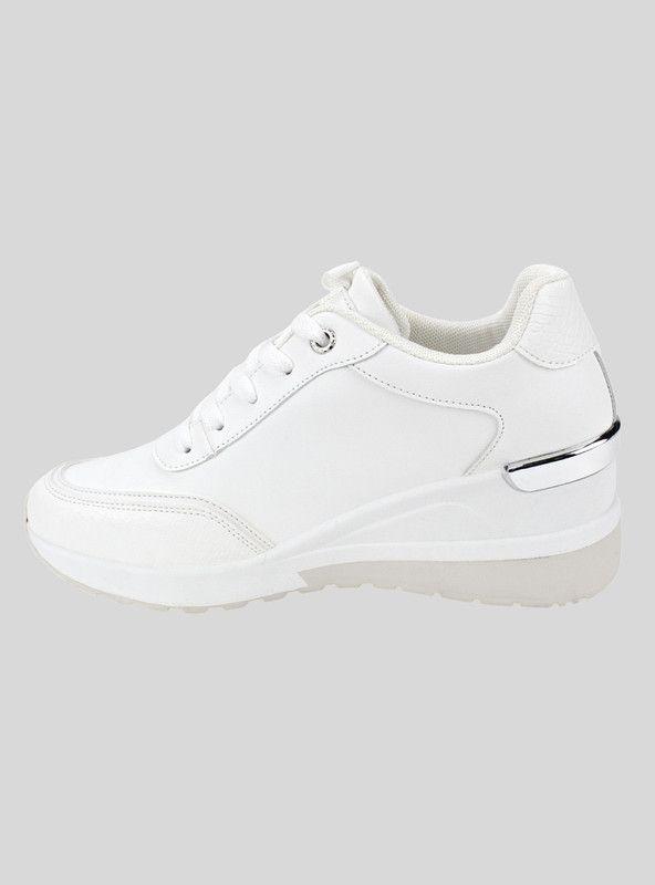 Zapatilla New Walk Maca Plataforma Blanca-2