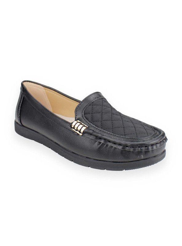 Mocasín New Walk Casual Negro-1