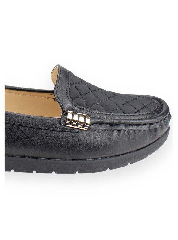 Mocasín New Walk Casual Negro-3