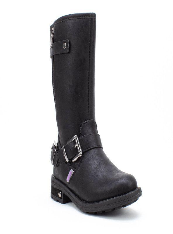 Bota NIÑA NATGEO 187-016-90 ( 28-35)  | Negro |-0