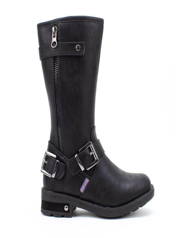 Bota NIÑA NATGEO 187-016-90 ( 28-35)  | Negro |-1
