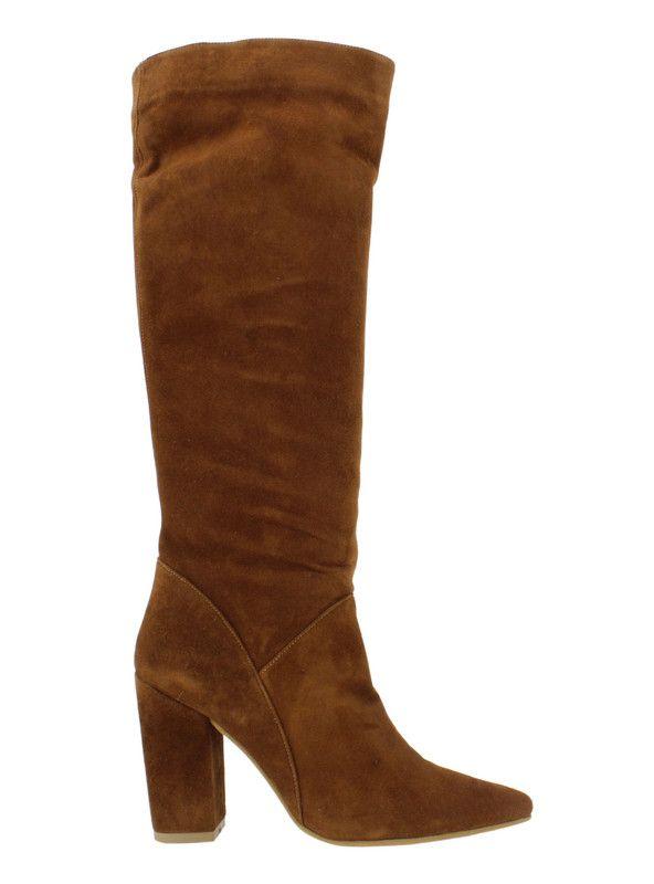Bota Exs Gamuza Larga Camel-0