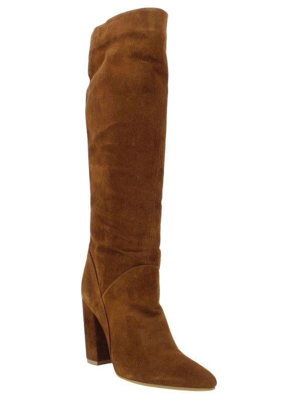 Bota Exs Gamuza Larga Camel-1