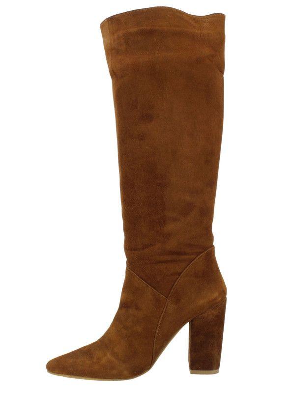 Bota Exs Gamuza Larga Camel-2