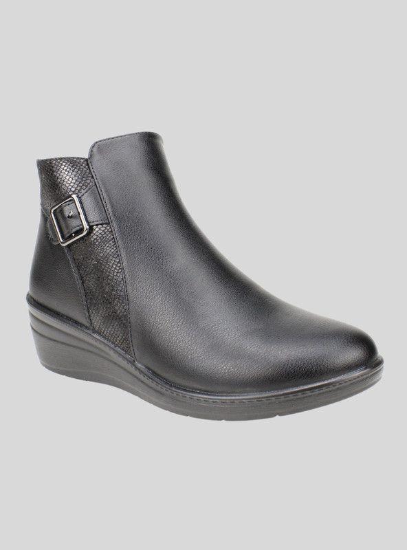 Botín Sati Broche Negro-1