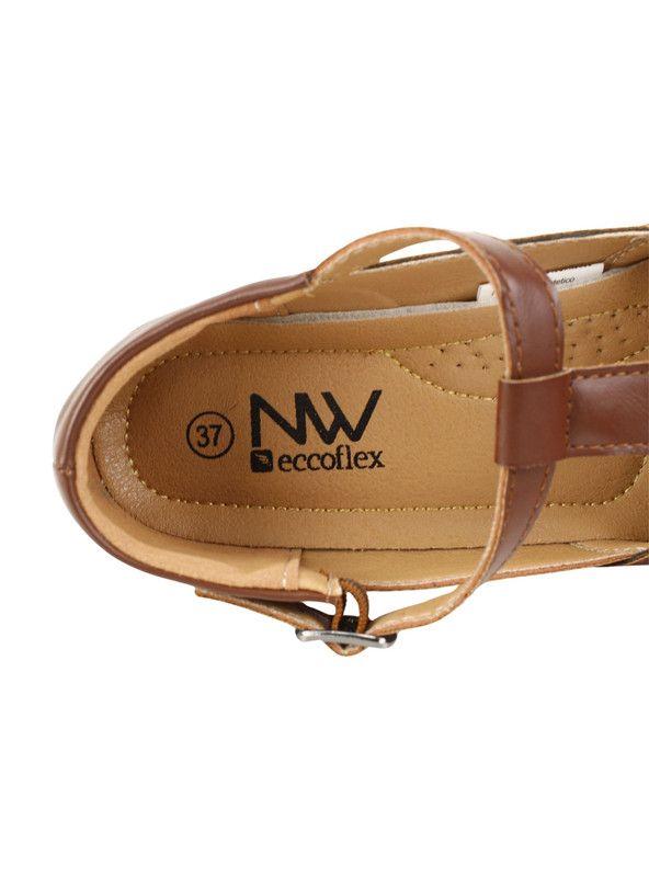 Zapato New Walk Correas Confort Café-4