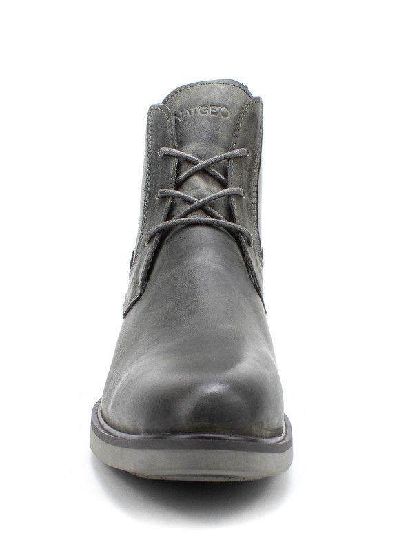 BOTIN HOMBRE CASUAL NATGEO CUERO BB182113-4-A0 (39-44)  | Gris |-2