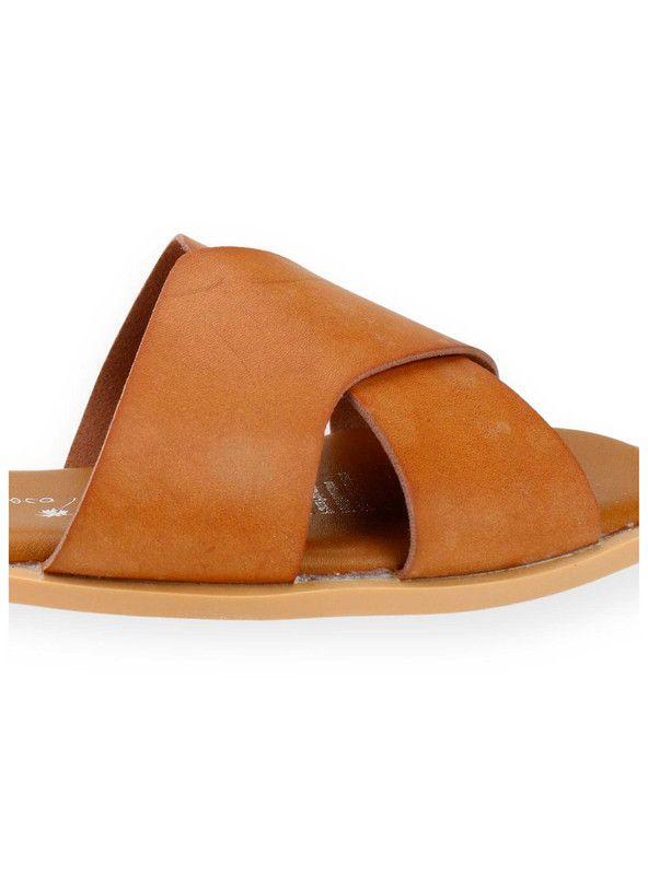 Sandalia Agua de Coco Loto Camel-3