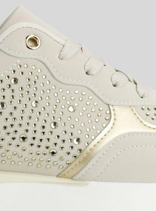 Zapatilla New Walk Beige Brillante-3