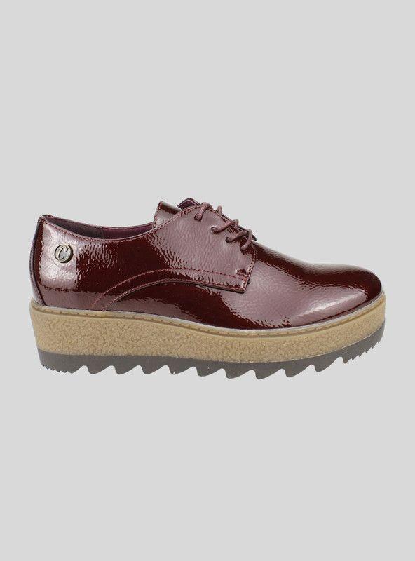 Zapato Gloss Burdeo-0