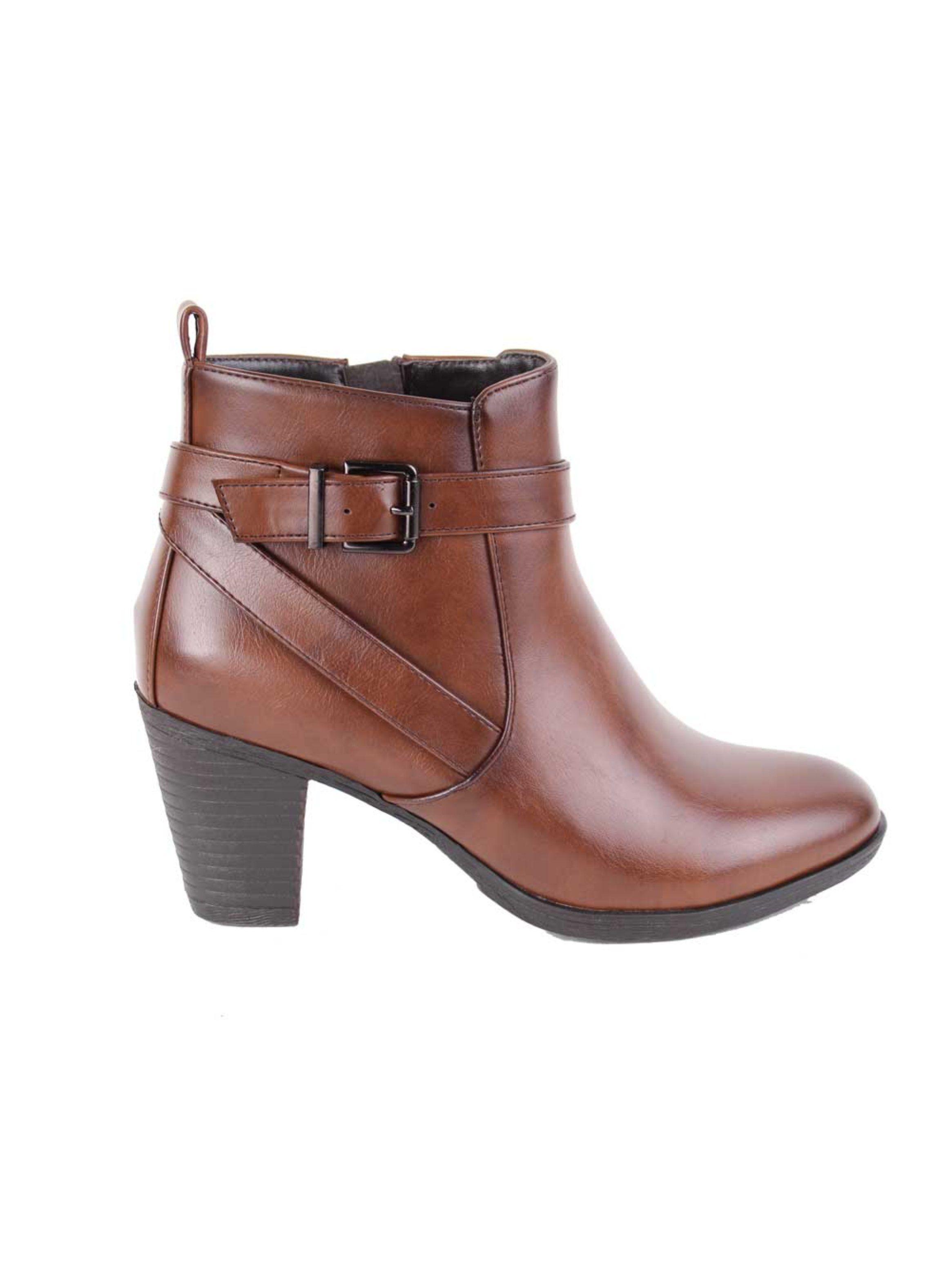 Botín New Walk Alice Coñac-0