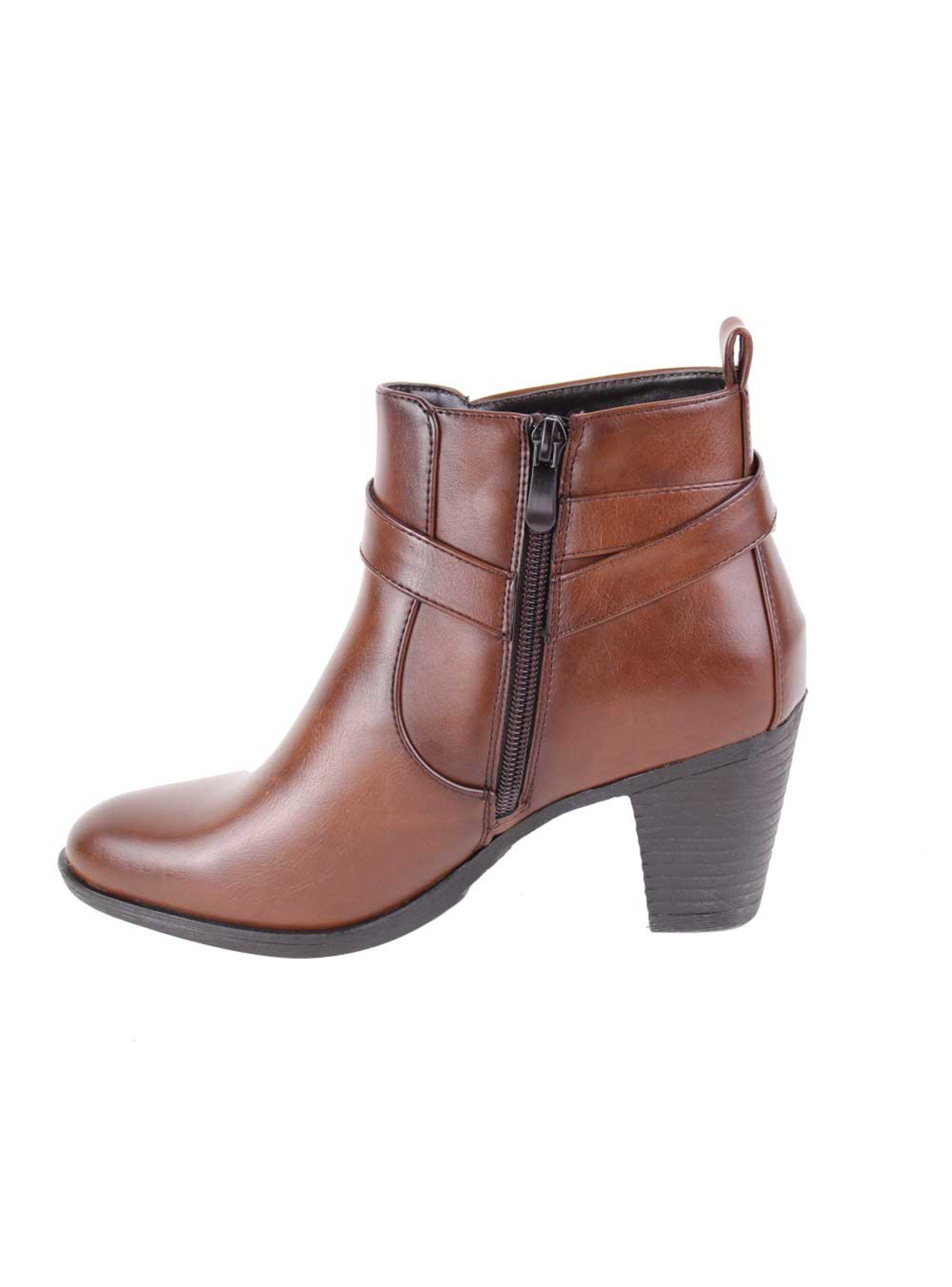 Botín New Walk Alice Coñac-2