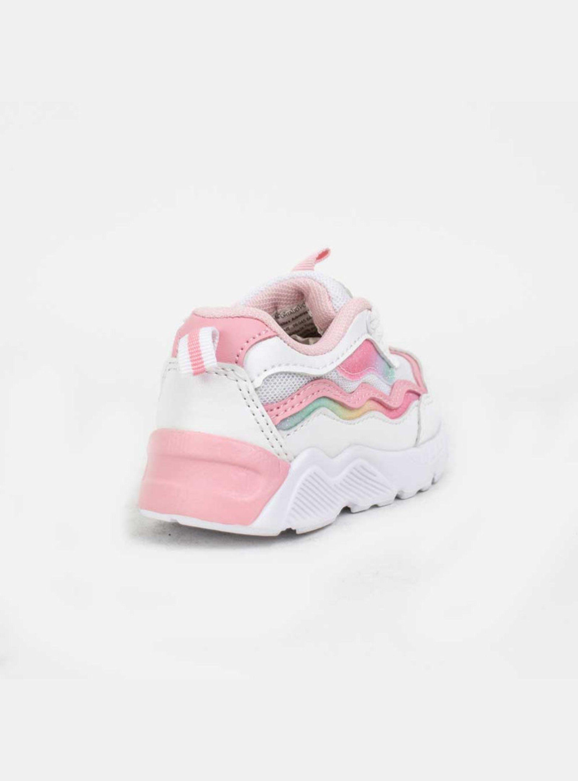 Zapatilla Nat Geo Kids Arcoíris Rosa-3