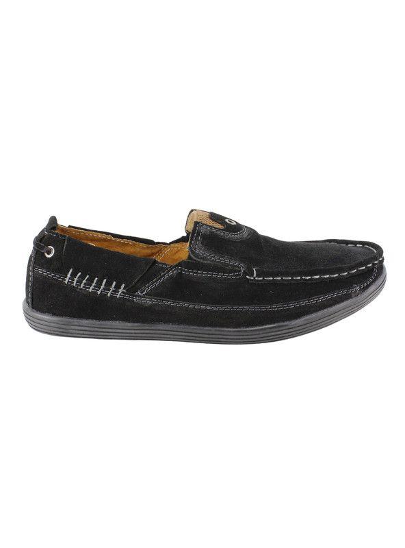 Mocasín Nat Geo Gamuza Negro-0