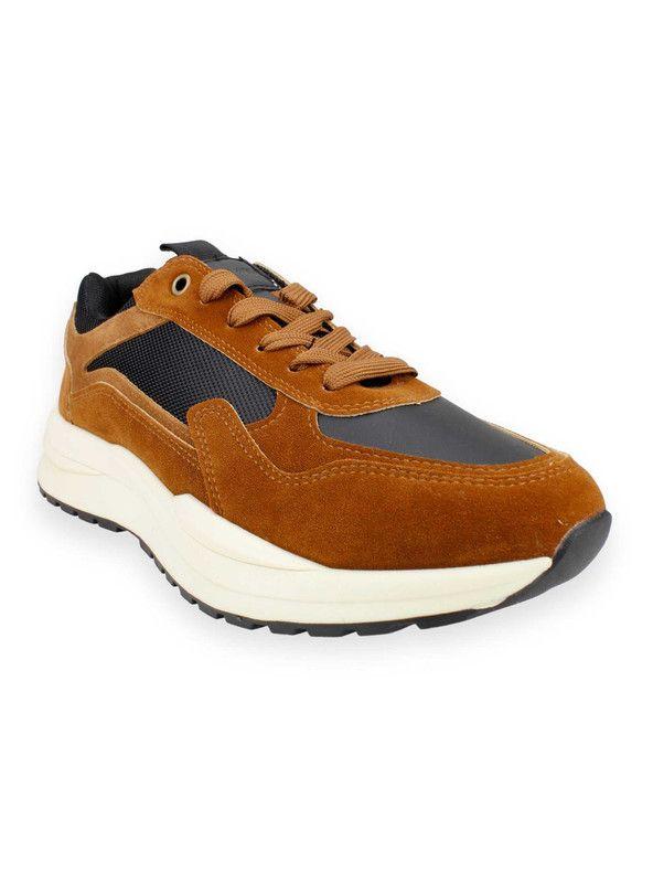 Zapatilla New Walk Bitono Marrón-1