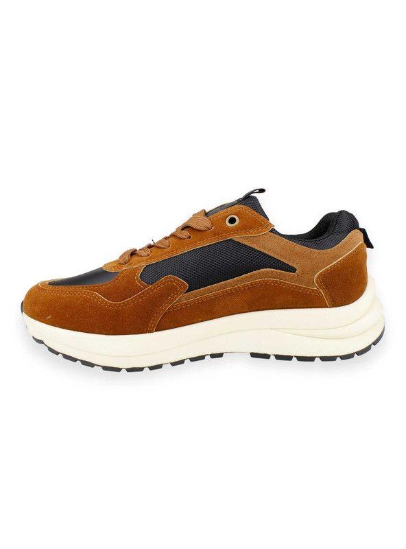 Zapatilla New Walk Bitono Marrón-2