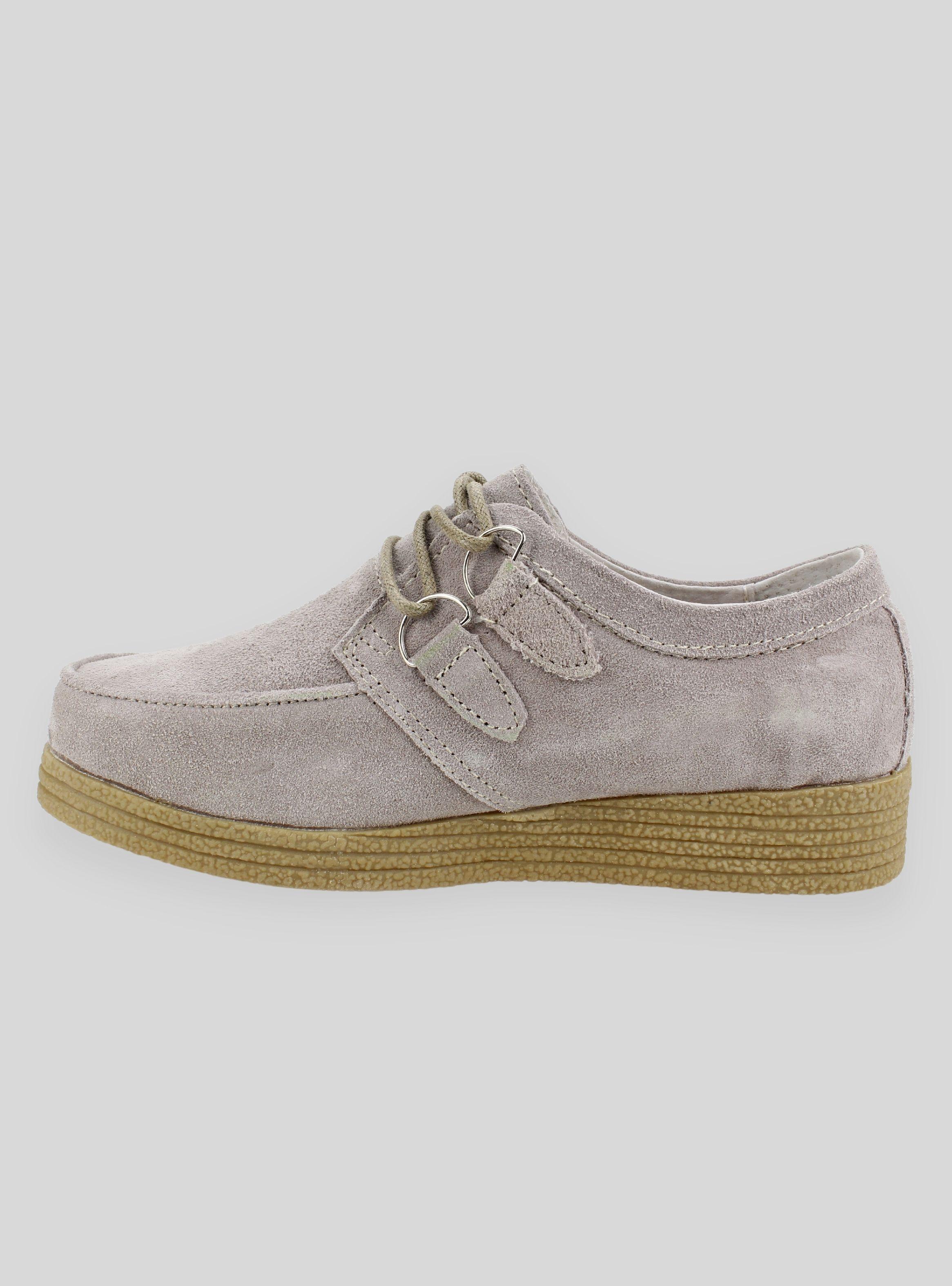 Zapato Nat Geo Cuero Beige-2