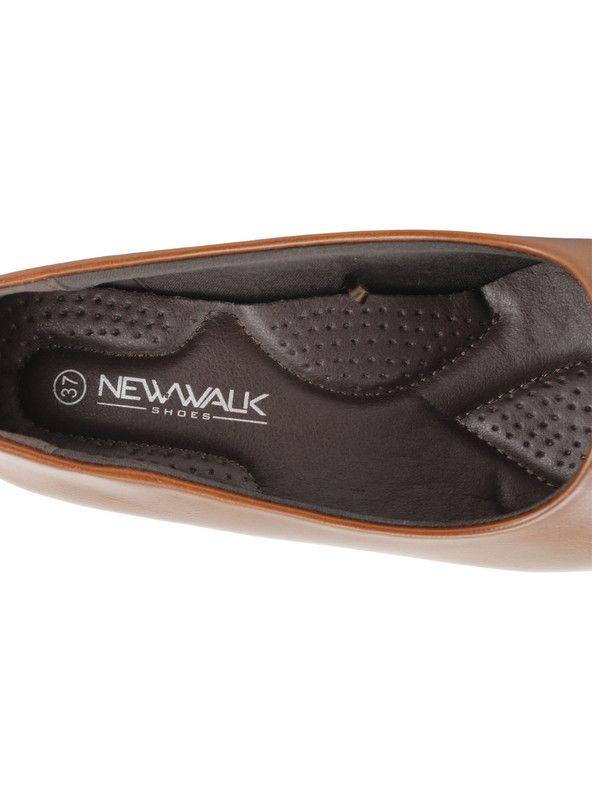 Zapato New Walk Confort Oficina Café-3
