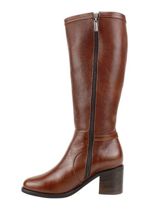 Bota Exs Dots Cuero Café-3