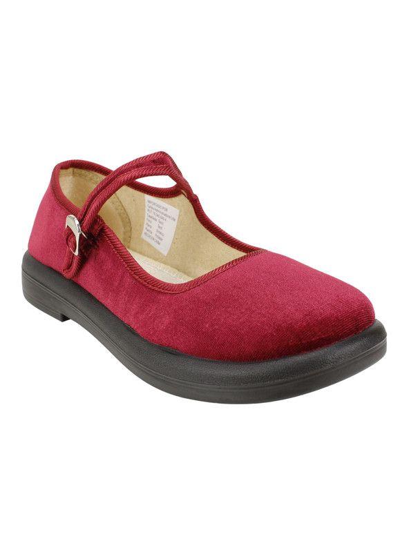Zapato New Walk Microfibra Rojo-2
