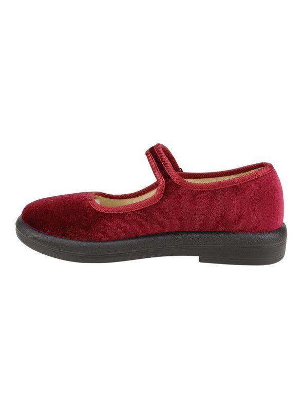 Zapato New Walk Microfibra Rojo-3