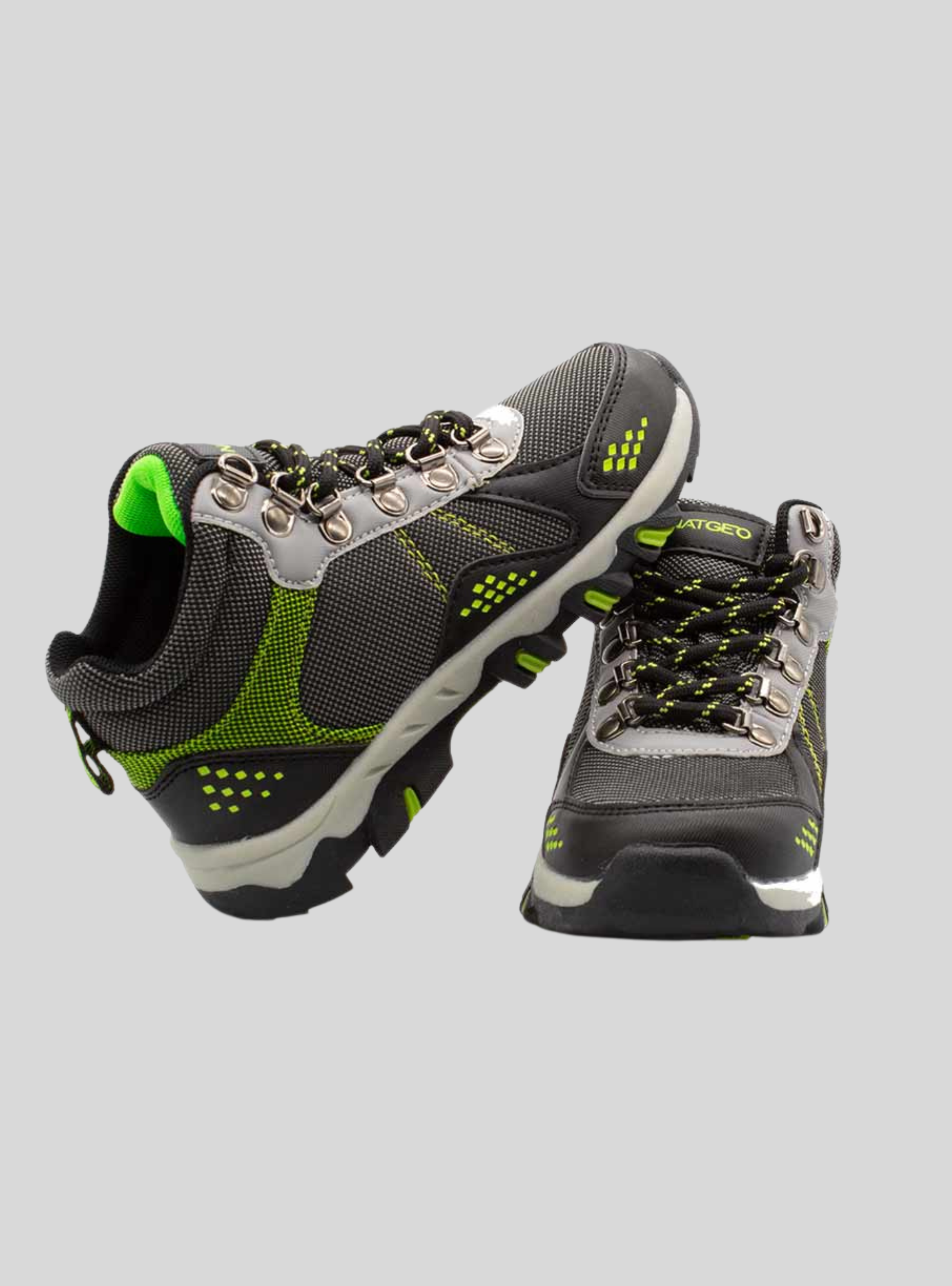 Botín Nat Geo Kids Outdoor Grey-1