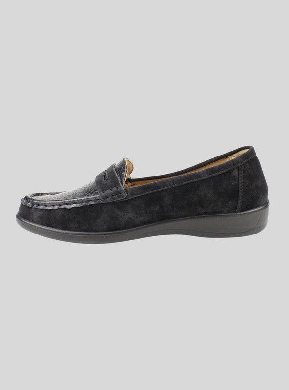 Mocasín New Walk Reptil Negro-2