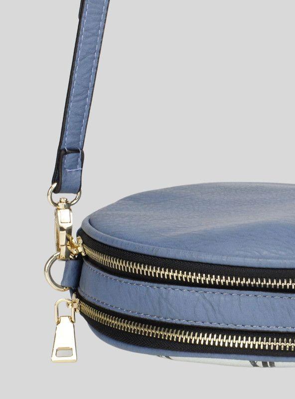 Cartera Xti Circular Azul-2