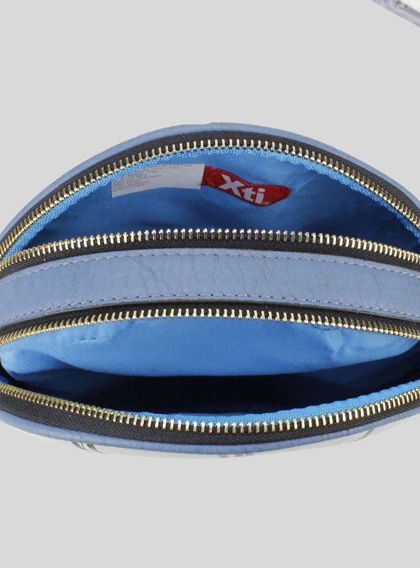 Cartera Xti Circular Azul-4