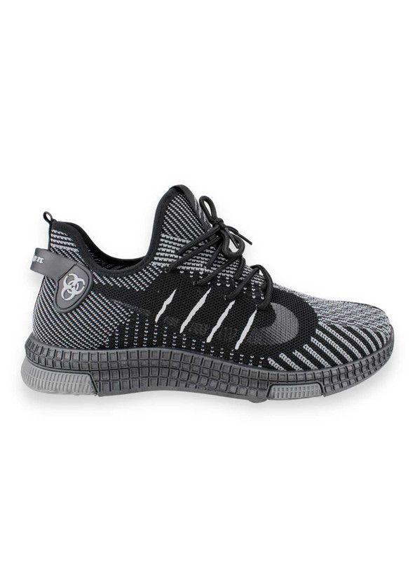 Zapatilla New Walk Casual Slip On Negra-0