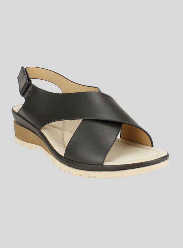 Sandalia New Walk Luana Negra-1