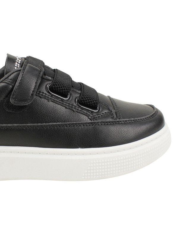 Zapatillas New Walk Brillos Plataforma Negro-3