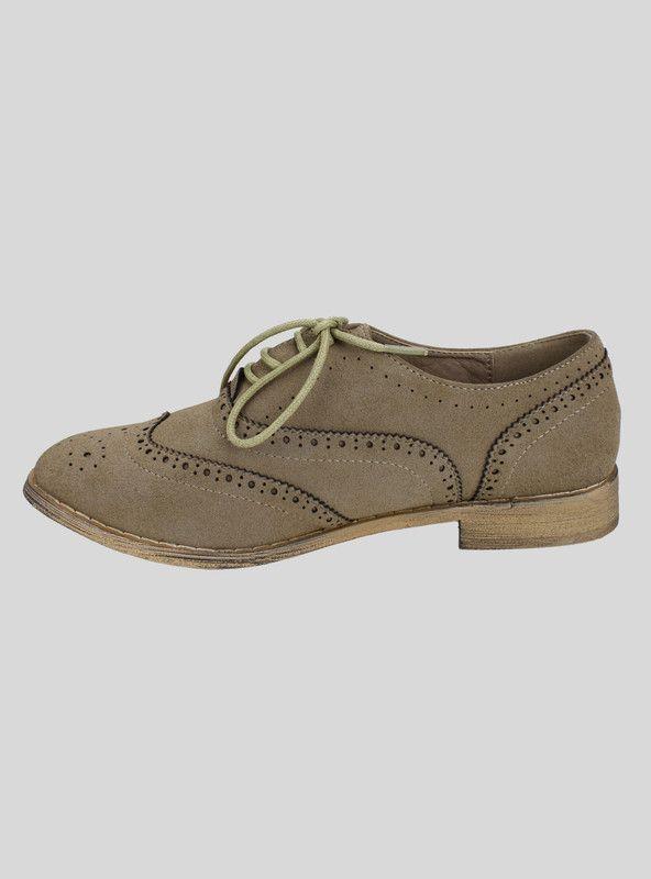 Zapato New Walk Oxford Taupe-2